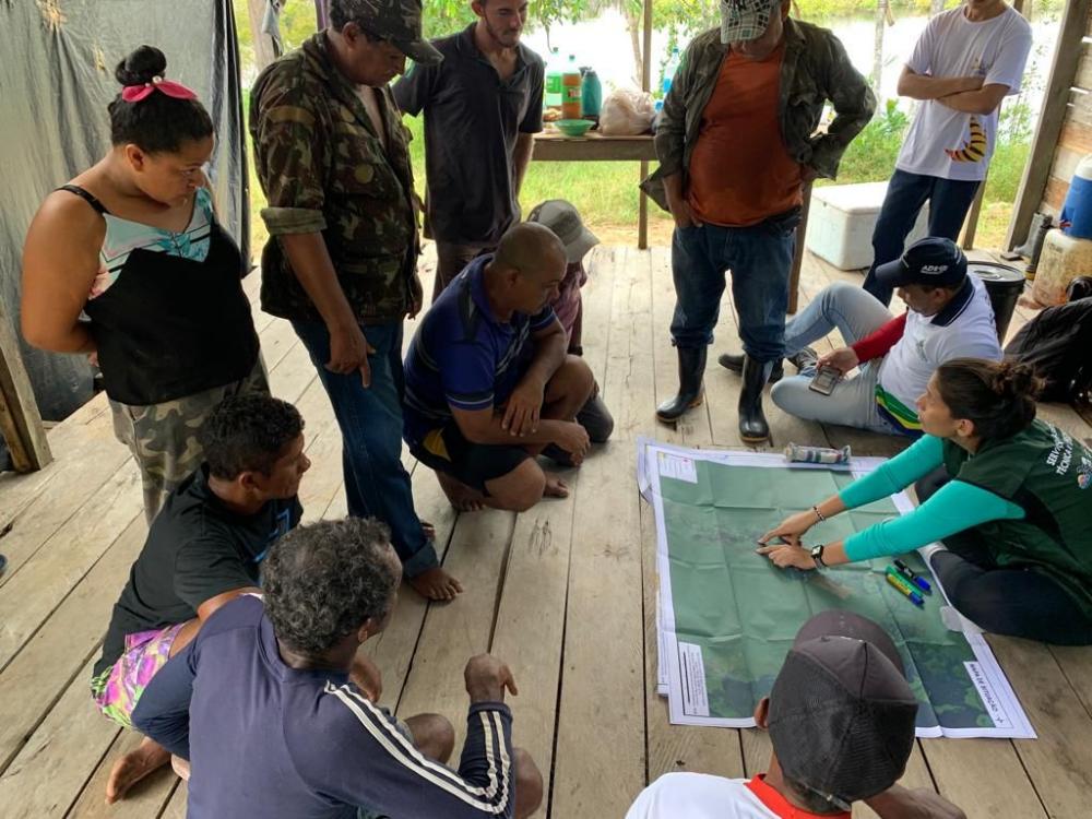 Com apoio do Idam, Tapauá comemora manejo do pirarucu e faz acordo de pesca em outras comunidades