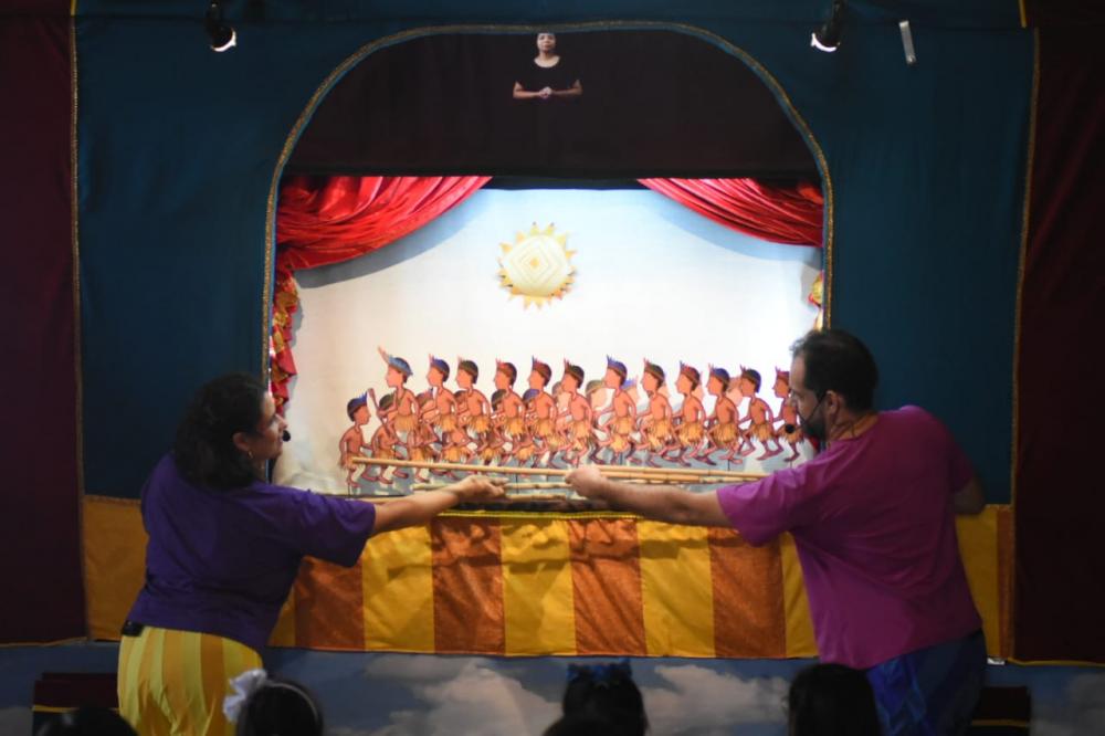 Teatro de marionetes da ópera ‘Onheama’ chega ao interior do Amazonas nesta segunda-feira (16)