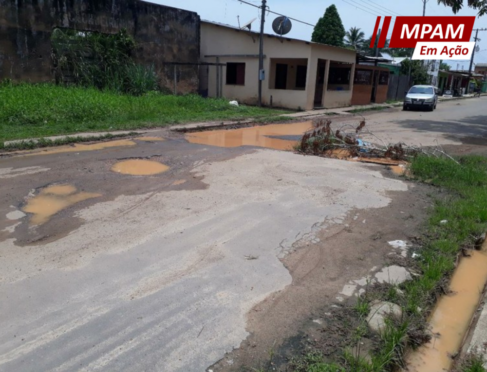 Tutela de Urgência obtida pelo MPAM garante a restruturação e pavimentação de avenida, em Manicoré