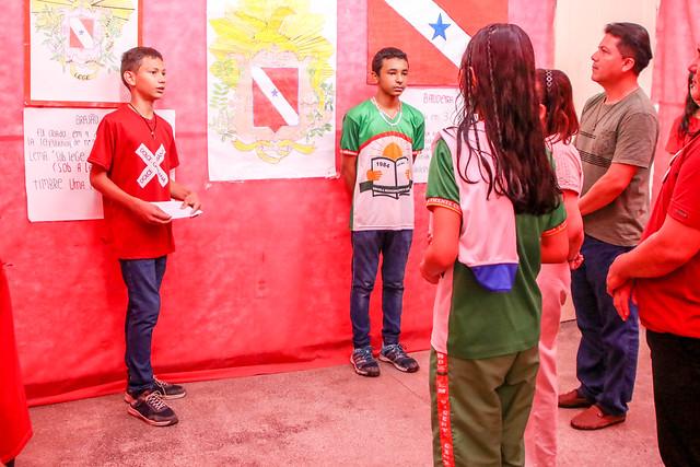 Escola da Prefeitura de Manaus realiza ‘Feira Cultural’ sobre a região Norte