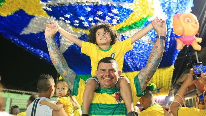 ‘Ruas da Copa’ em Manaus terão transmissão simultânea dos jogos da Seleção Brasileira 