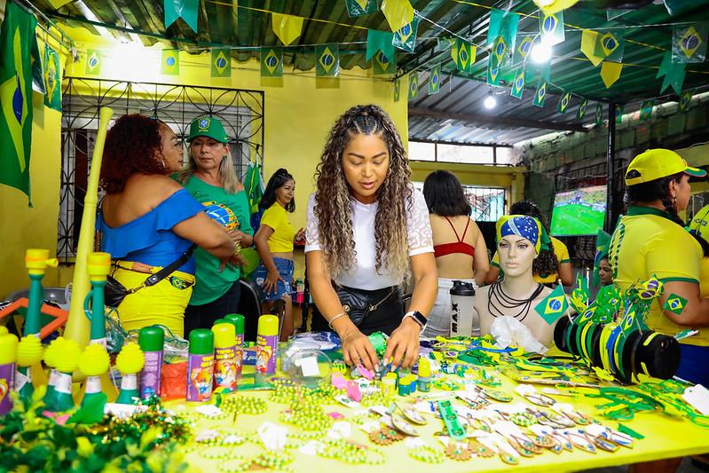 ‘Ruas da Copa’ transmitem partida da Seleção Brasileira de Futebol, às 15h