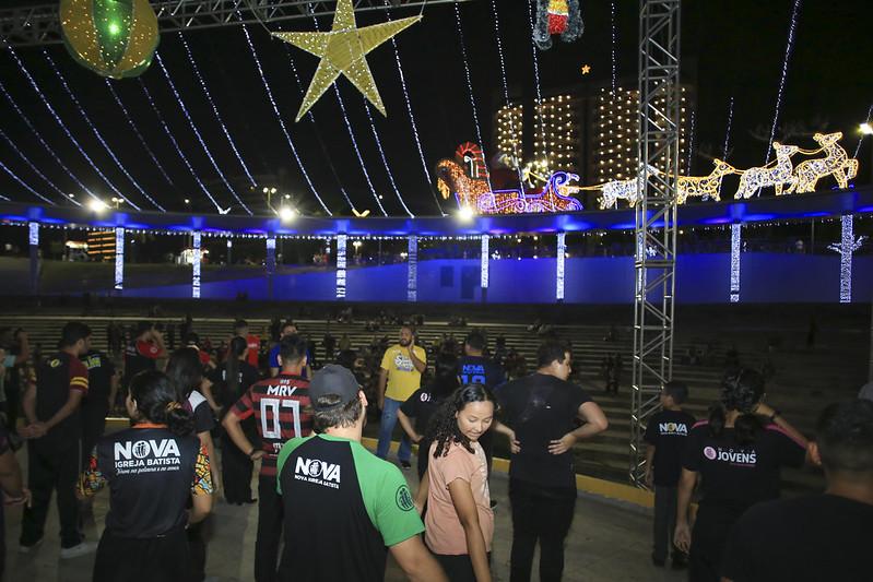 Espetáculo de Natal no anfiteatro da Ponta Negra irá contar com apoio de voluntários e acessibilidade nesta quinta-feira, 8/12