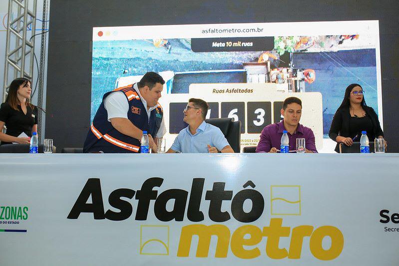 Asfaltômetro amplia transparência na execução do programa ‘Asfalta Manaus’