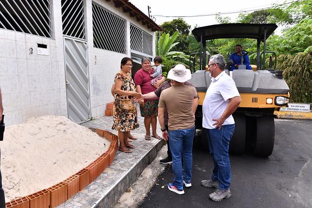 Prefeito David Almeida acompanha avanço do programa ‘Asfalta Manaus’ na zona Centro-Oeste da capital amazonense