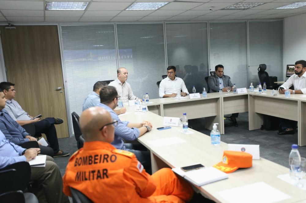 Wilson Lima reúne cúpula da Segurança Pública para balanço da operação que cumpriu decisão do STF