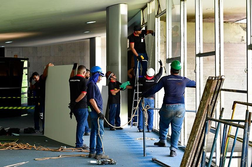 Obras de engenharia são concluídas e Senado está pronto para a posse