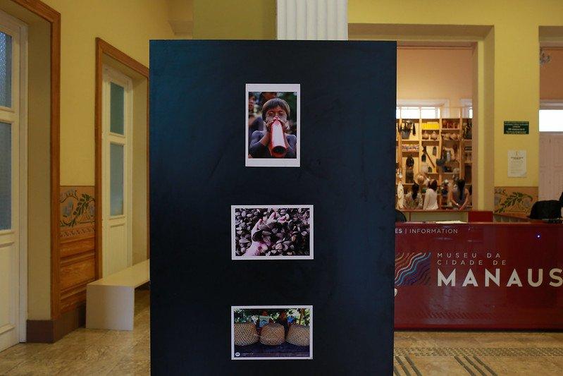 Exposição fotográfica ‘Protagonismo Indígena’ é lançada pela Prefeitura de Manaus no centro histórico