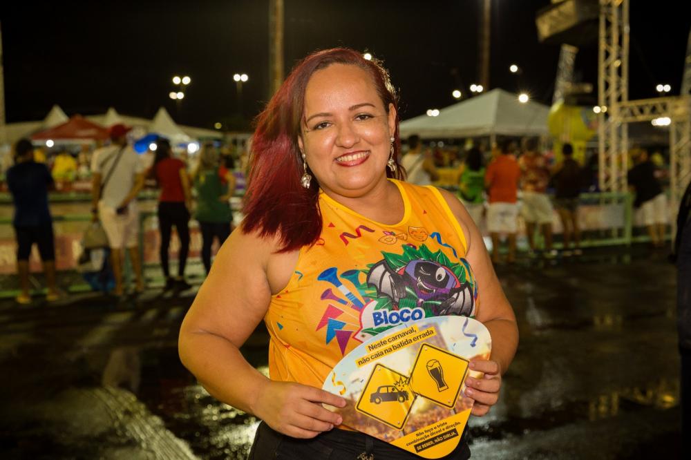 Detran promove ação de conscientização durante o desfile do Grupo Especial de Manaus