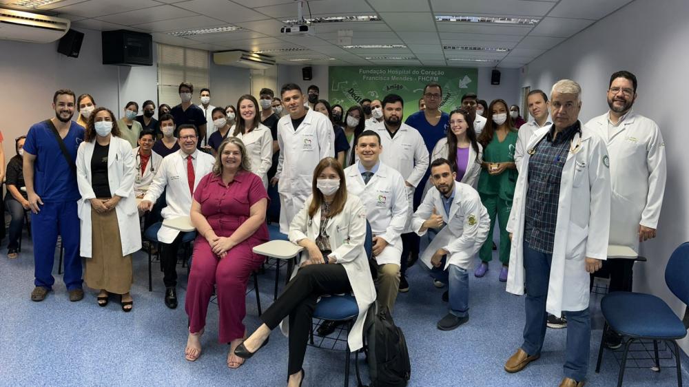 Hospital do Coração Francisca Mendes inicia ano acadêmico com novos residentes