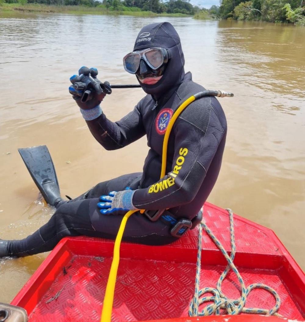 Corpo de Bombeiros realiza sétimo dia de buscas por bebê desaparecido