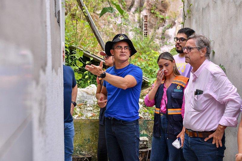 Prefeitura anuncia obra emergencial para conter erosão no conjunto Boas Novas