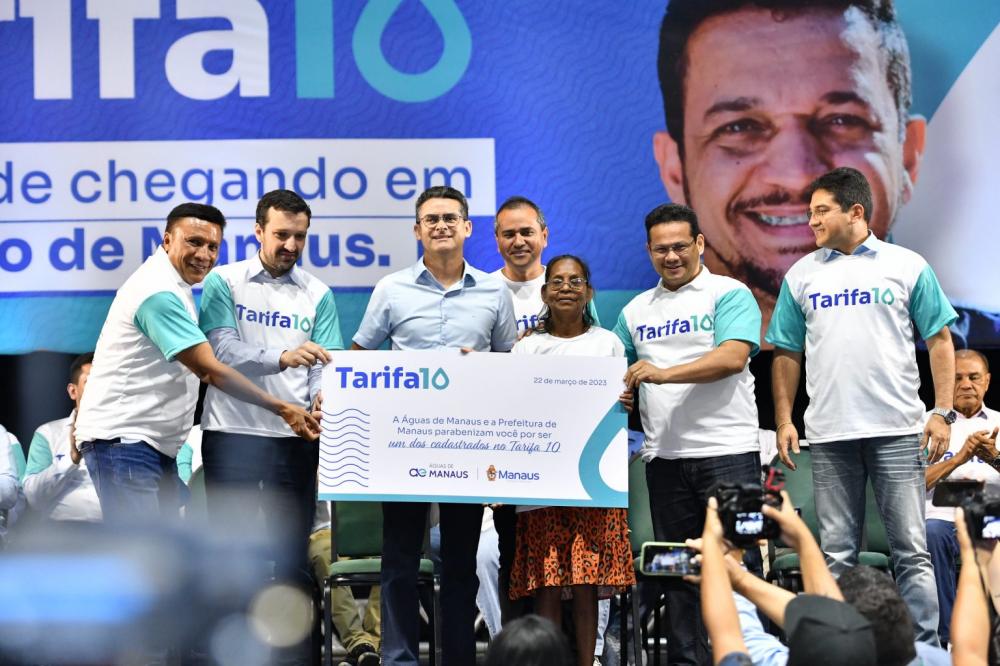 Projeto social ‘Tarifa 10’ da prefeitura e Águas de Manaus vai contemplar famílias em situação de extrema pobreza