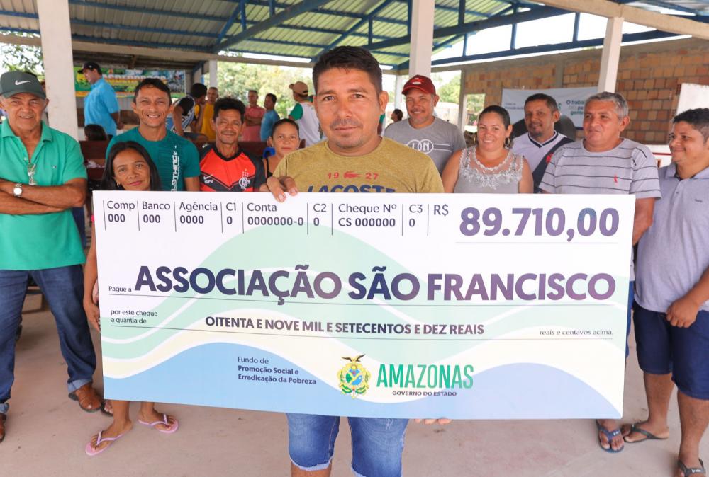 Caapiranga recebe mais de R$ 900 mil em fomentos do Fundo de Promoção Social 