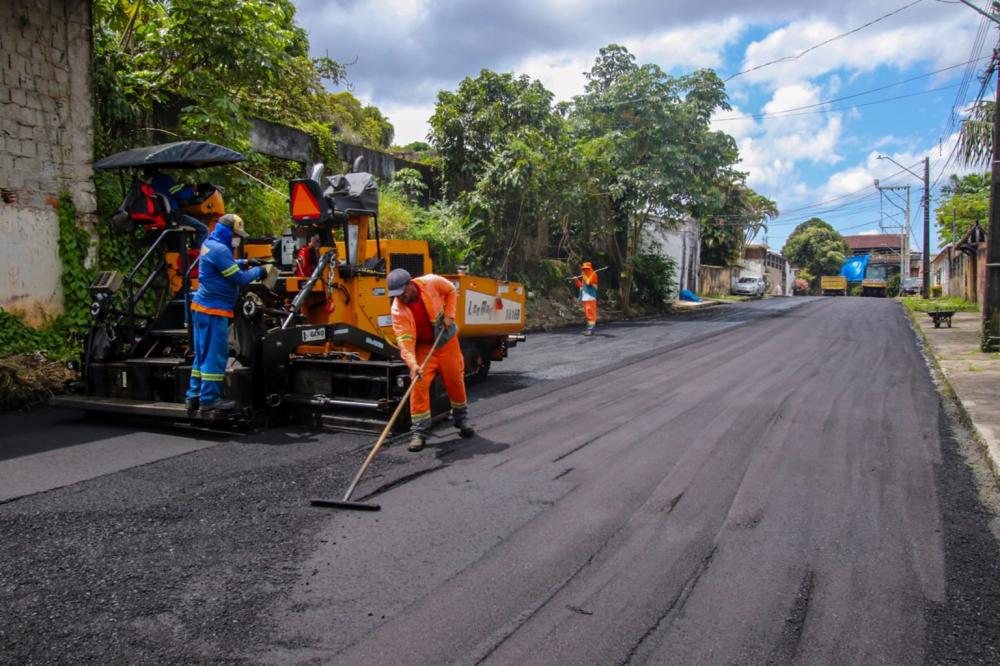 Prefeitura retoma segunda etapa de pavimentação no ramal do Brasileirinho nesta terça-feira, 28