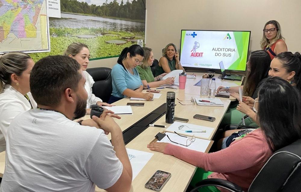 SES-AM promove treinamento para aprimorar auditoria do SUS