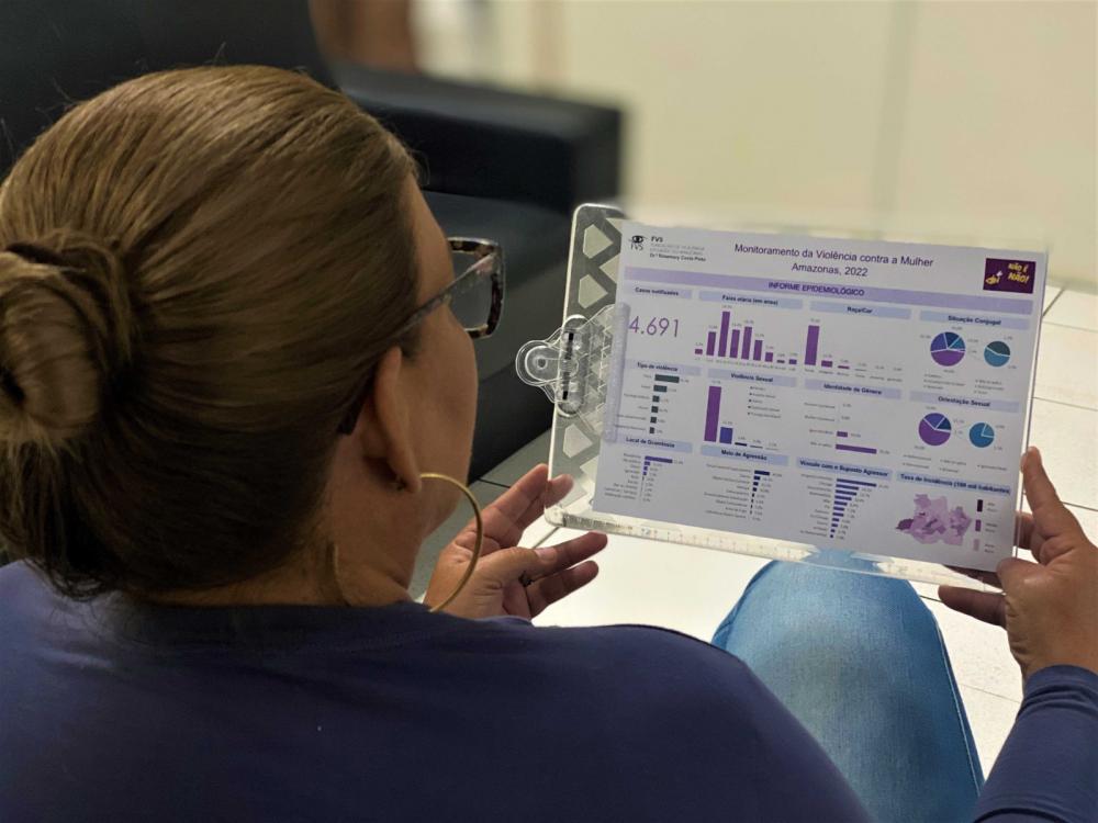 Saúde divulga informe com o monitoramento da violência contra a mulher no Amazonas