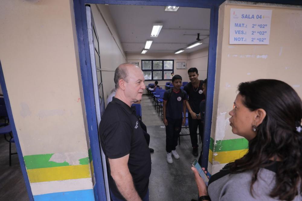 SSP-AM visita unidades de ensino em fortalecimento ao dia D de Cultura de paz nas escolas