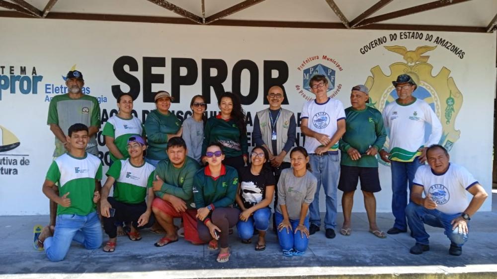 Sepror e Ifam realizam curso de capacitação com o tema 'Propagação Artificial do Tambaqui'