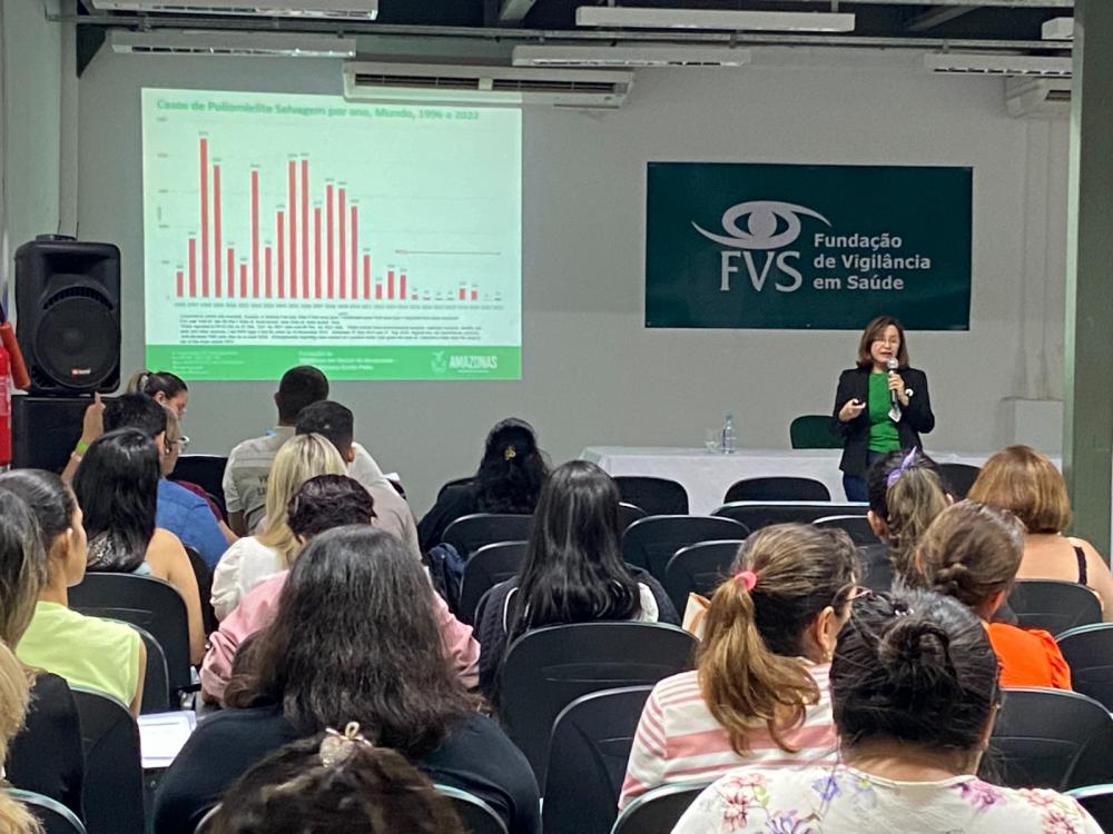 Saúde realiza evento de simulação para resposta estratégica à identificação da poliomielite no Amazonas