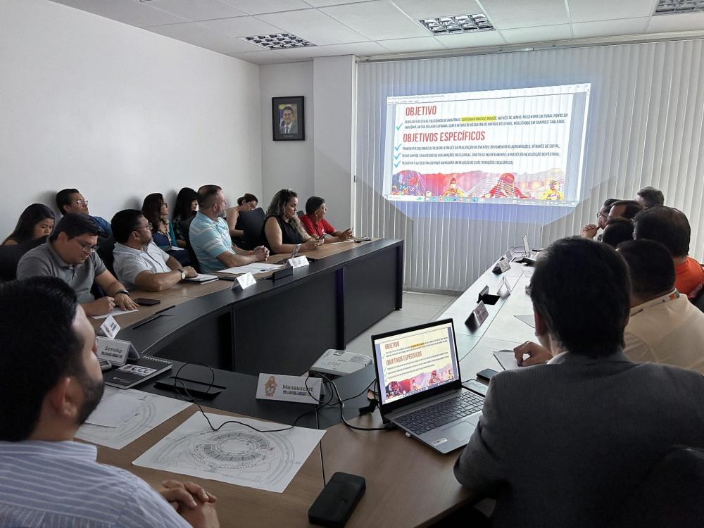 Prefeitura de Manaus alinha plano tático operacional do 65° Festival Folclórico do Amazonas