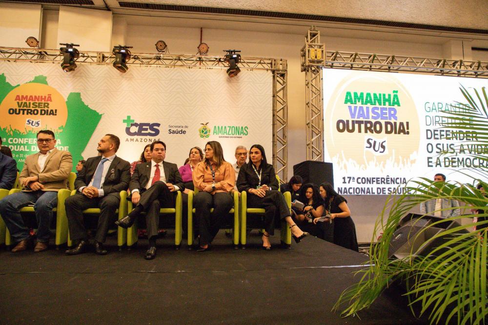 Prefeitura de Manaus participa da abertura da Conferência Estadual de Saúde