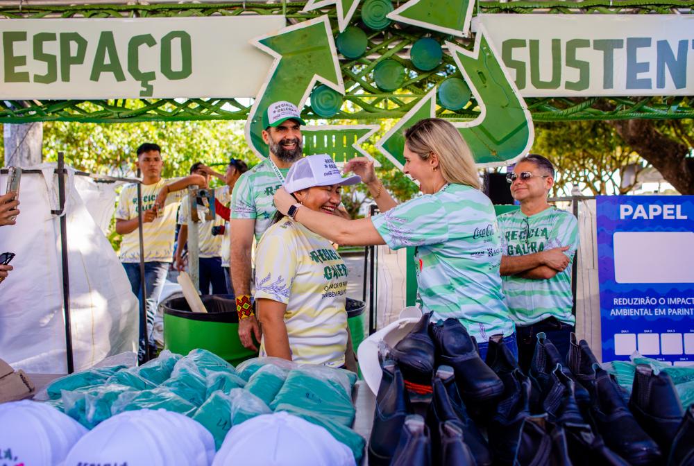 ‘Recicla Galera’ entrega ecopontos para Parintins e mais de R$ 90 mil em equipamentos para catadores  