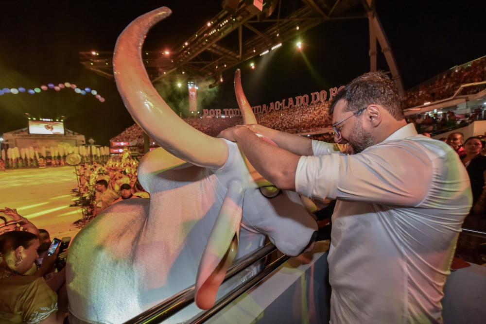 Na segunda noite do Festival de Parintins, Wilson Lima destaca balanço parcial positivo da atuação do Estado