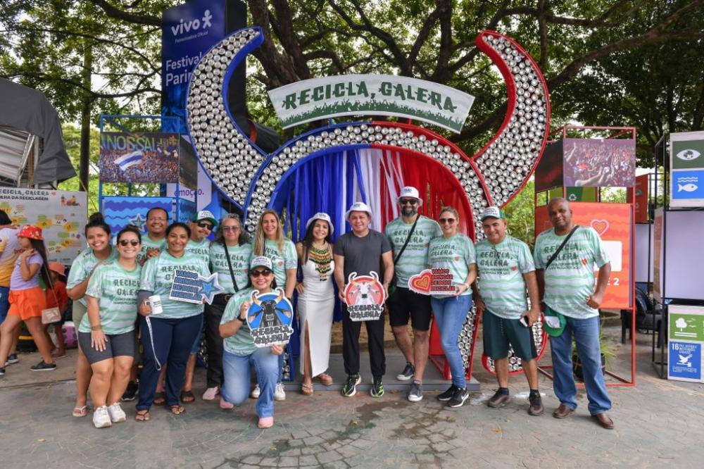 Parintins 2023: Vice-governador do Amazonas acompanha reta final dos trabalhos do 'Recicla, Galera'