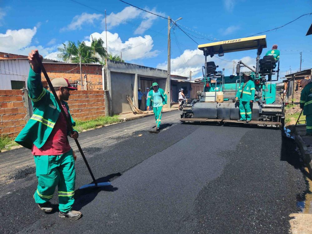 Governo do Amazonas avança com a pavimentação do sistema viário e de ramais em Parintins