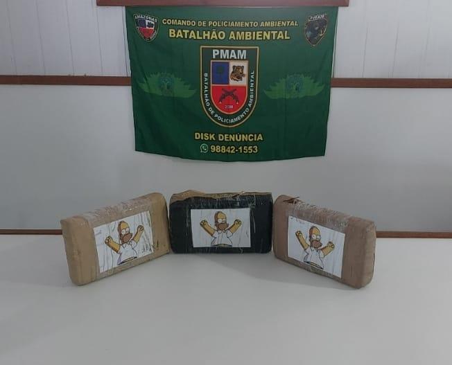 Base Fluvial Tiradentes: SSP-AM apreende droga avaliada em R$60 mil em embarcação na orla de Manacapuru
