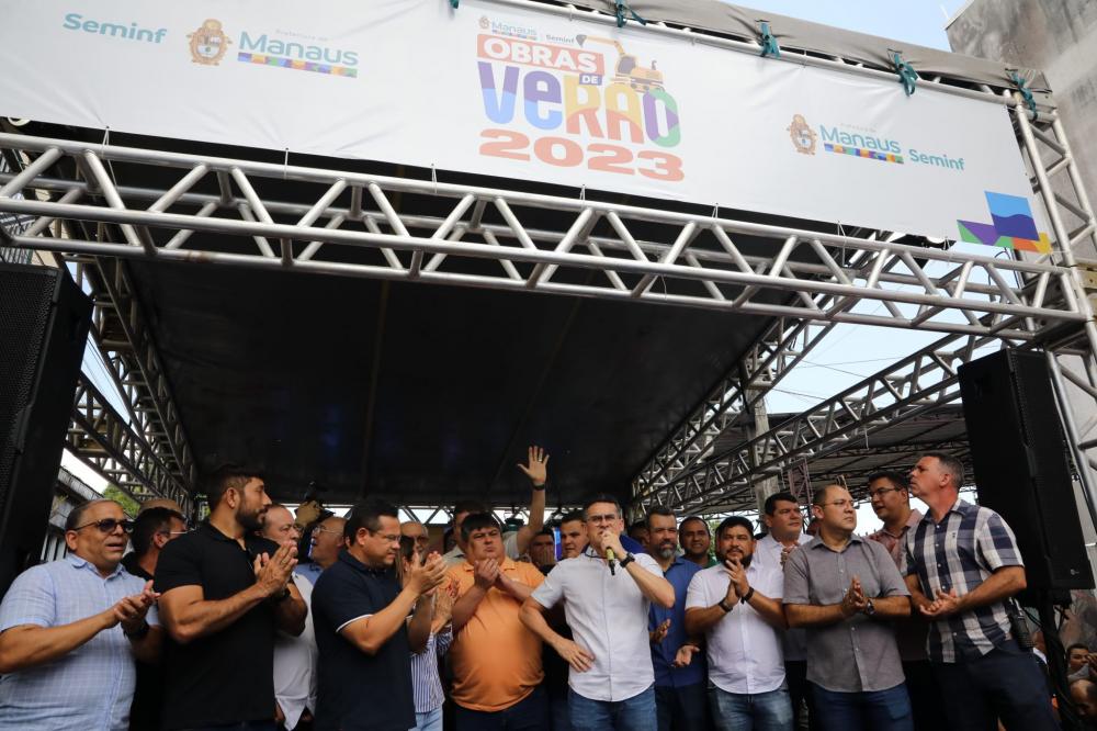 Prefeitura de Manaus lança programa ‘Obras de Verão 2023’ para intensificar recapeamento e manutenção viária na cidade