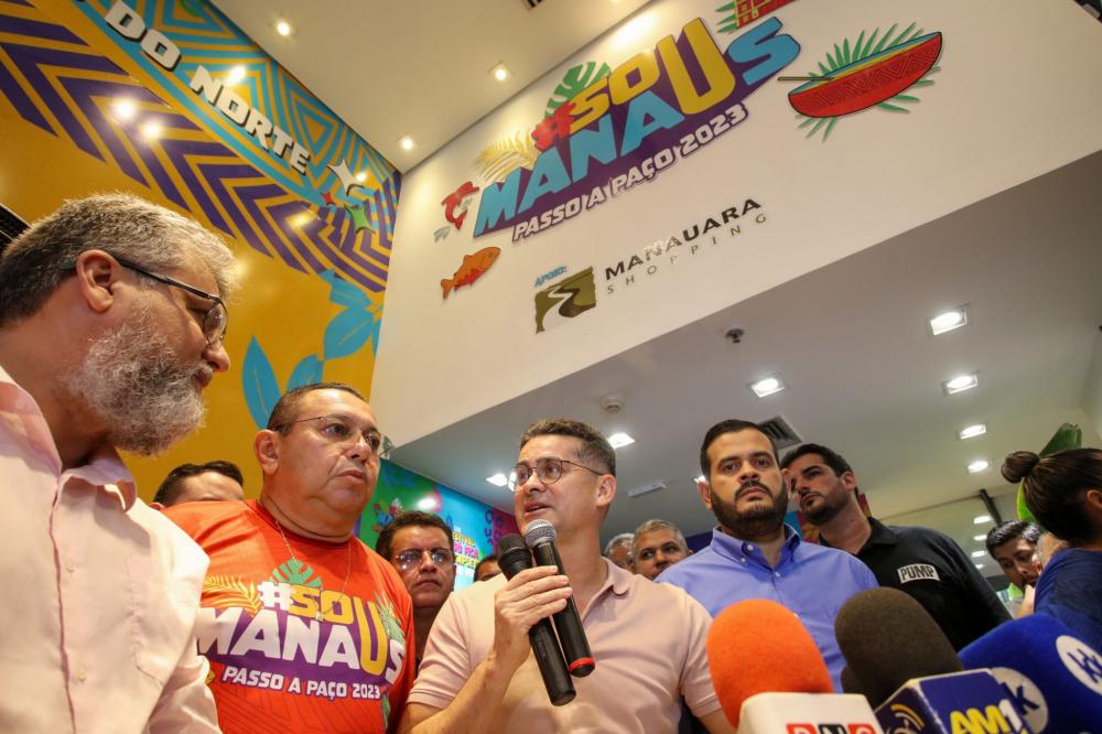 Prefeitura inaugura loja do festival ‘#SouManaus 2023’ no Manauara Shopping 