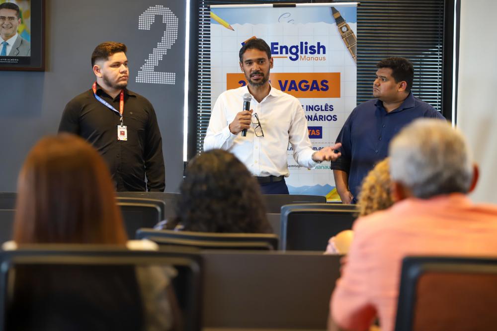 Em Manaus, Prefeitura abre mil vagas para inscrições no programa ‘English Manaus’