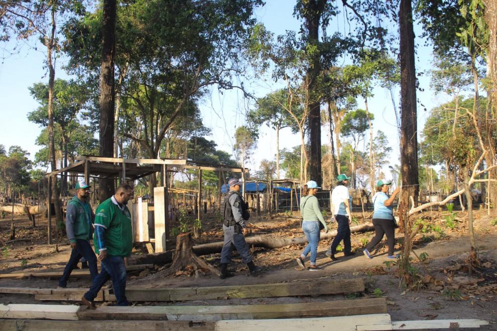 Em Parintins, força-tarefa de órgãos de meio ambiente e segurança deflagra operação de combate às queimadas