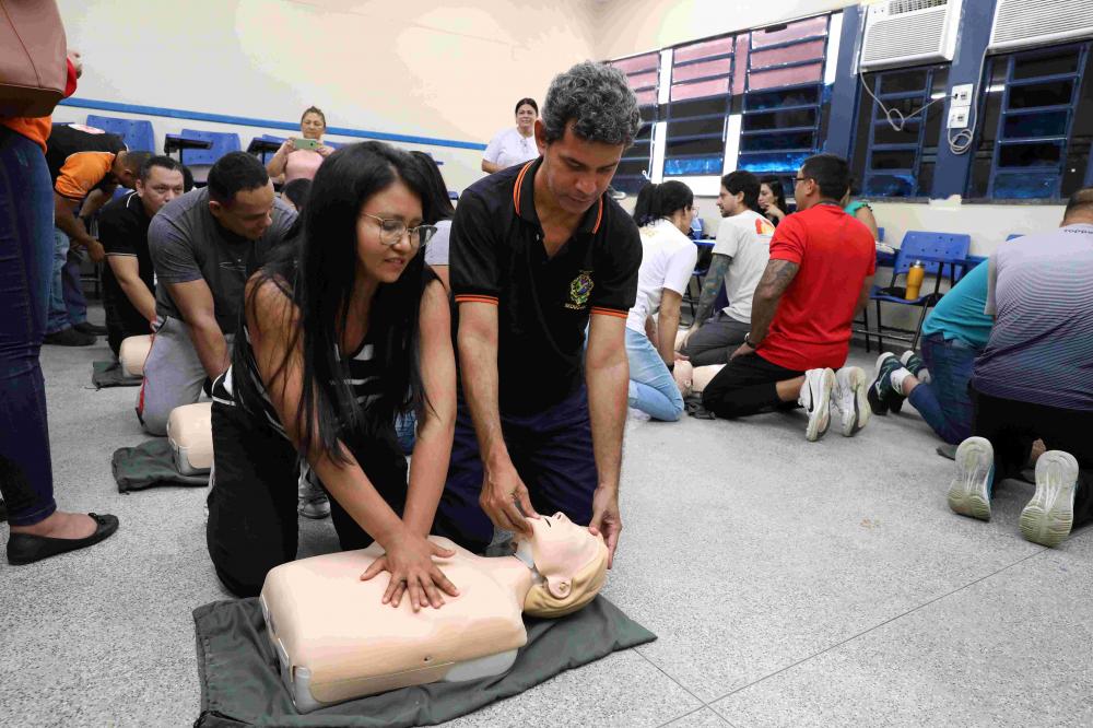 SEDUC capacita cerca de 480 profissionais em atendimento de primeiros socorros