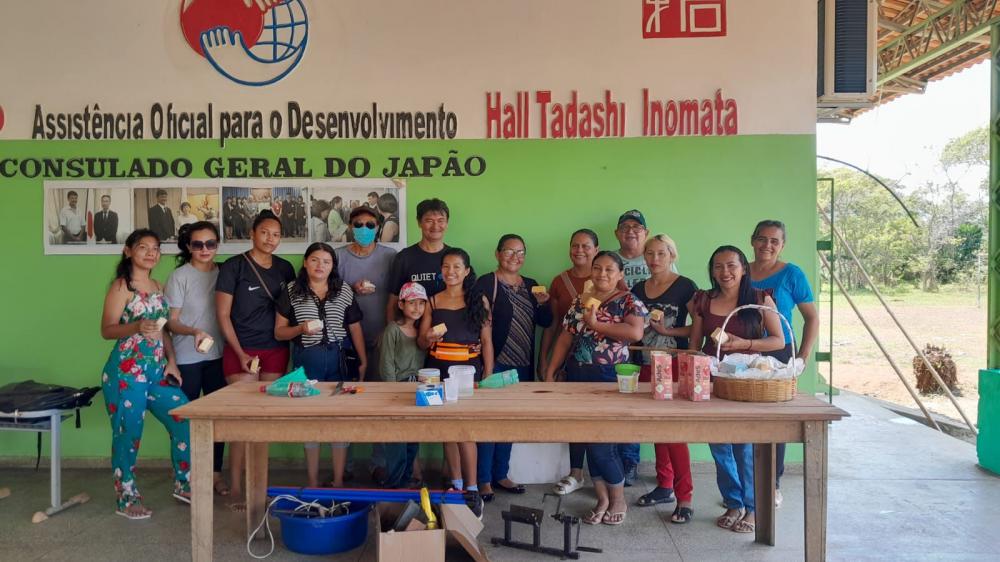 Oficina de sabão ecológico ganha destaque na parceria Sedema e Associação Nipo Brasileira