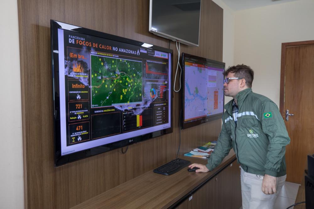 Sema disponibiliza painel interativo com monitoramento de dados de focos de calor