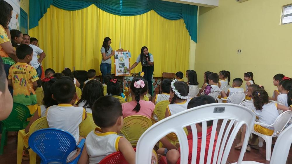 Sedema leva lições de sustentabilidade e meio ambiente para crianças do Mirinópolis 