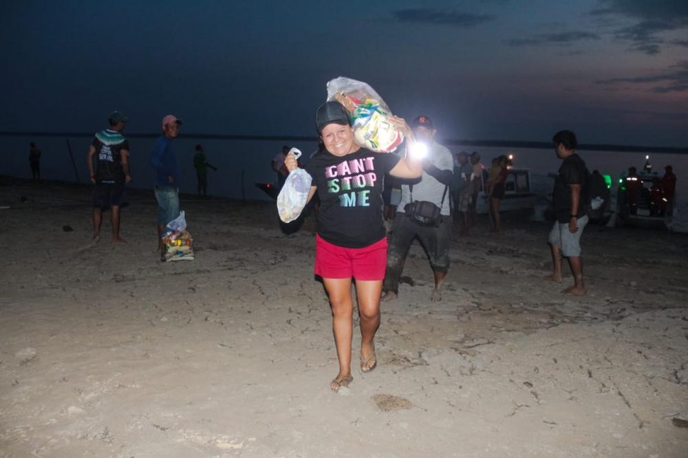 Famílias das comunidades do Parintinzinho, Marajá e Remanso irão receber cestas básicas, nesta quarta-feira (25)