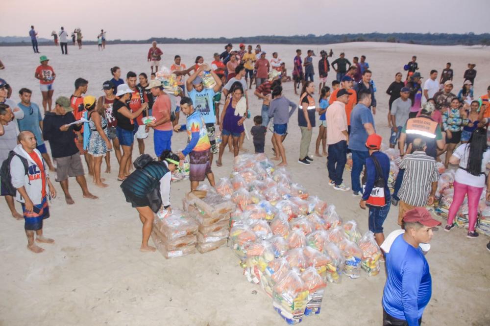 Operação Estiagem: Ajuda humanitária chega às regiões do Uaicurapá, Jacu e Jará