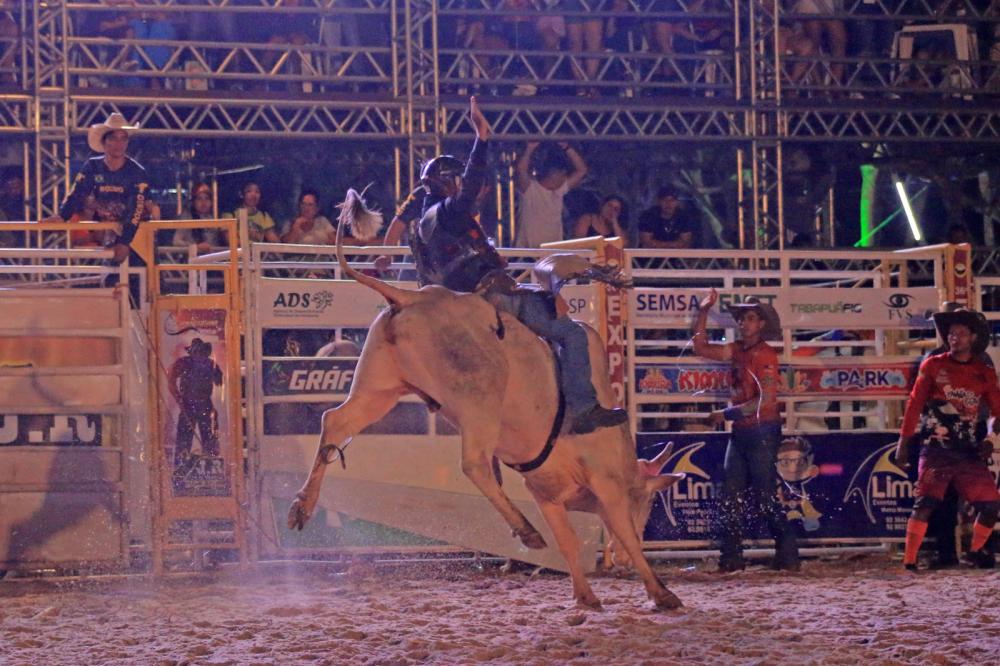 Rodeio: montaria em touros promete adrelina e emoções na 37ª Expopin