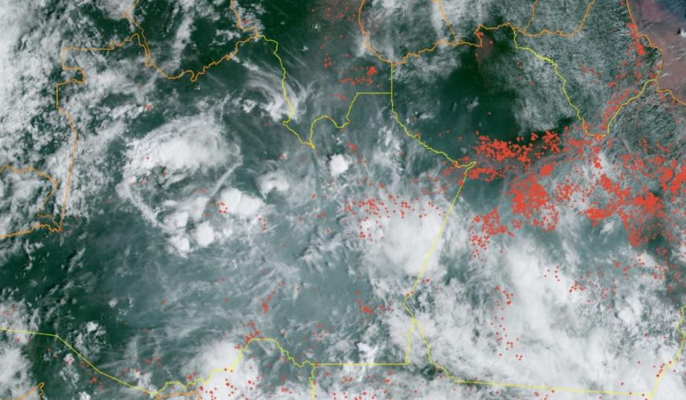 Satélites mostram influência de queimadas no Pará na qualidade do ar em Manaus e municípios do Baixo Amazonas