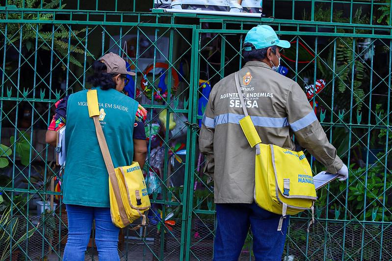Prefeitura de Manaus vai vistoriar mais de 25 mil imóveis em levantamento do índice de infestação do Aedes aegypti