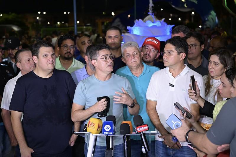 Prefeito David Almeida afirma que foi a população de Manaus quem perdeu com a não aprovação para empréstimo