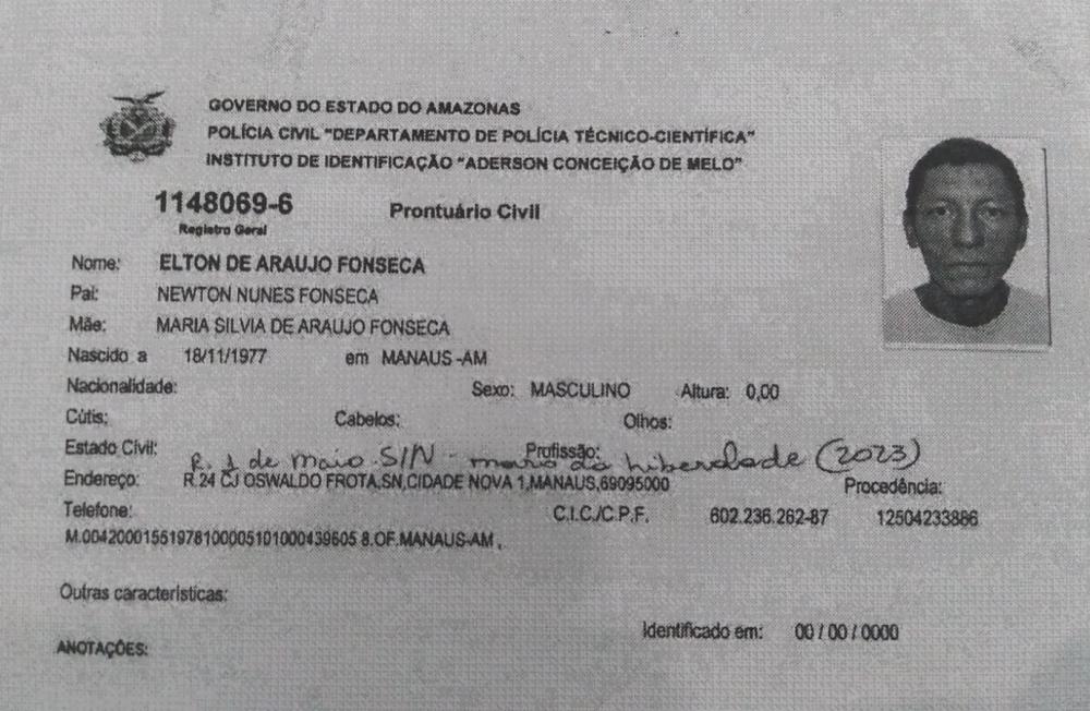 IML busca localizar parentes de homem que faleceu por causas naturais, em Manaus