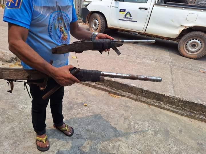 Em Parintins, polícias Militar e Civil prendem homem acusado de violência doméstica, ameaça e porte ilegal de arma de fogo 