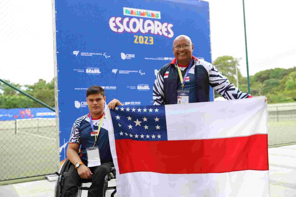Delegação amazonense inicia participação nas Paralimpíadas Escolares 2023, em São Paulo