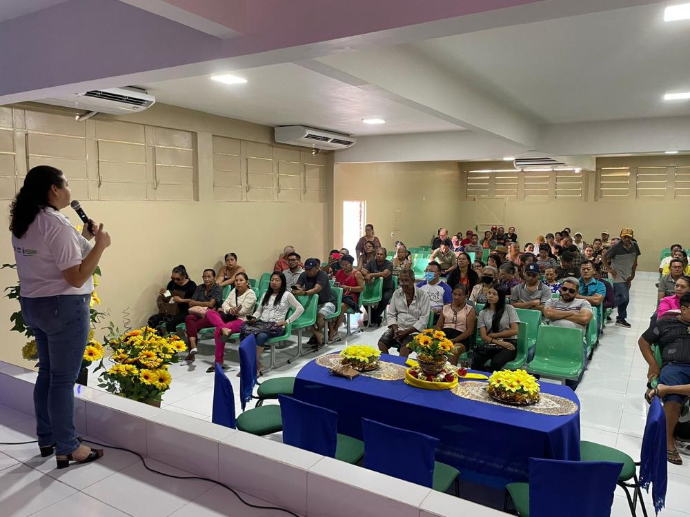 UGPE atualiza avanços do Prosai Parintins para os moradores das áreas beneficiadas