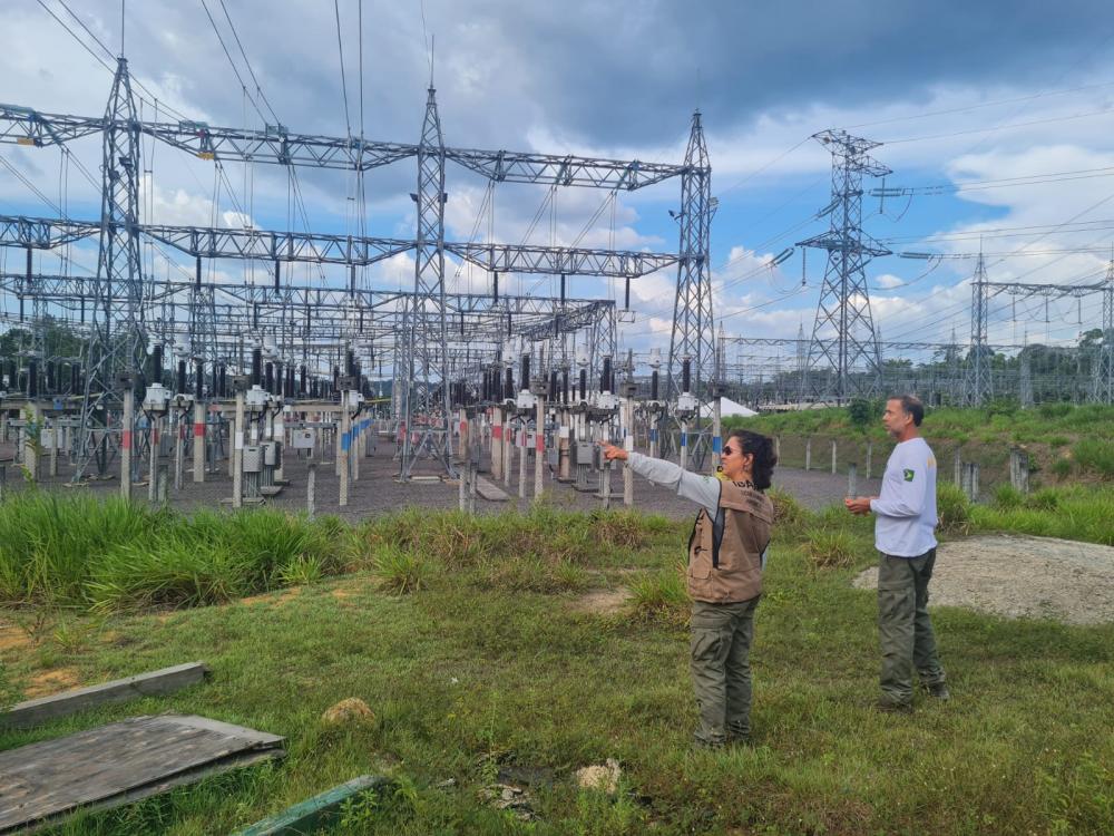 Ibama acompanha obras da Linha de Transmissão Manaus-Boa Vista